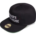 petten-plat-zwart-snapback-fun-house-van-difuzed