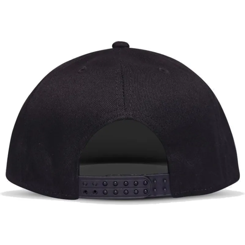 petten-plat-zwart-snapback-fun-house-van-difuzed