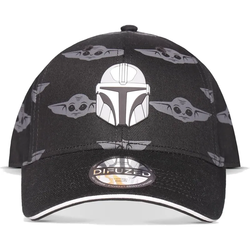 petten-gebogen-zwart-snapback-din-djarin-van-difuzed petten-gebogen-zwart-snapback-din-djarin-van-difuzed