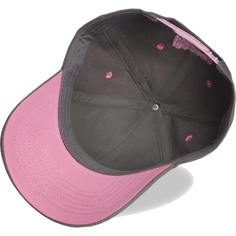petten-gebogen-grijs-snapback-rosa-van-difuzed petten-gebogen-grijs-snapback-rosa-van-difuzed