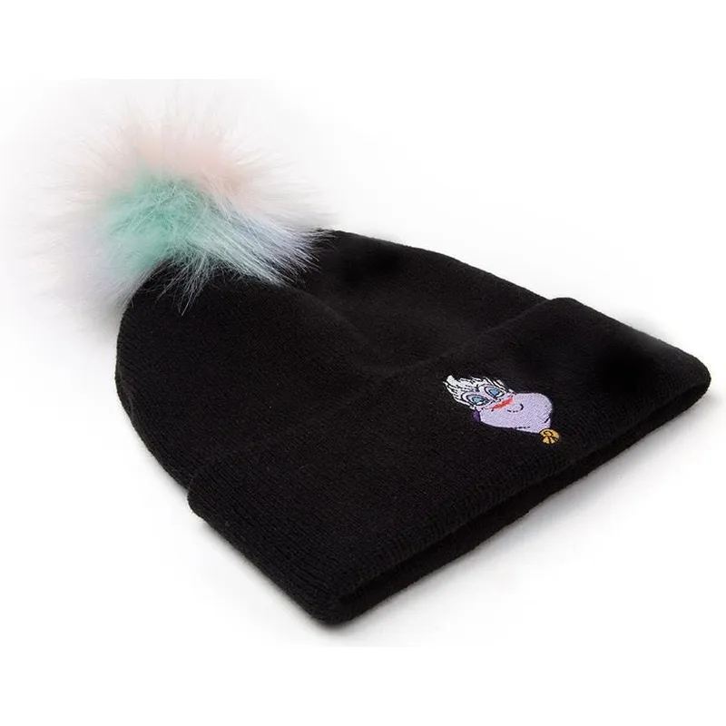 mutsen-pompon-zwart-la-sirenita-van-difuzed