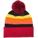 mutsen-pompon-rood-retro-striped-bros-van-difuzed