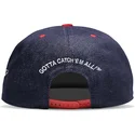 petten-plat-blauw-snapback-vaquero-pikachu-van-difuzed