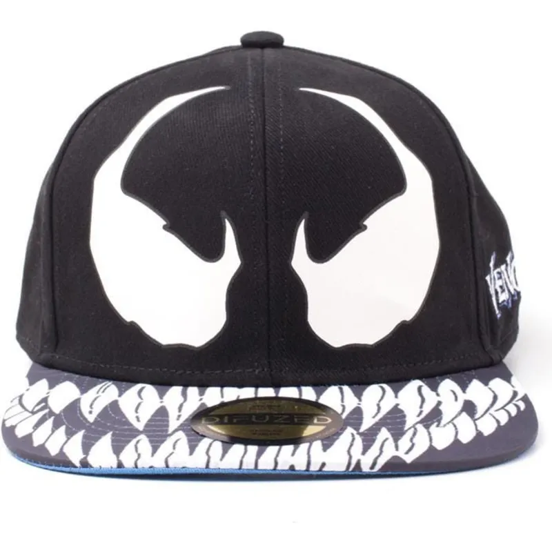 petten-plat-zwart-snapback-van-difuzed petten-plat-zwart-snapback-van-difuzed