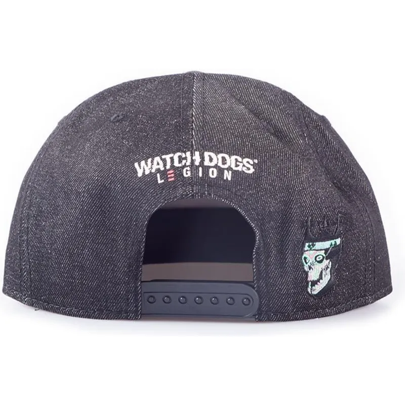 petten-plat-zwart-snapback-vaquero-legion-van-difuzed