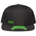 petten-plat-zwart-snapback-visor-controller-microsoft-van-difuzed