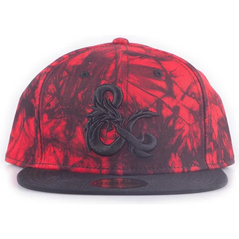 petten-plat-rood-snapback-van-difuzed
