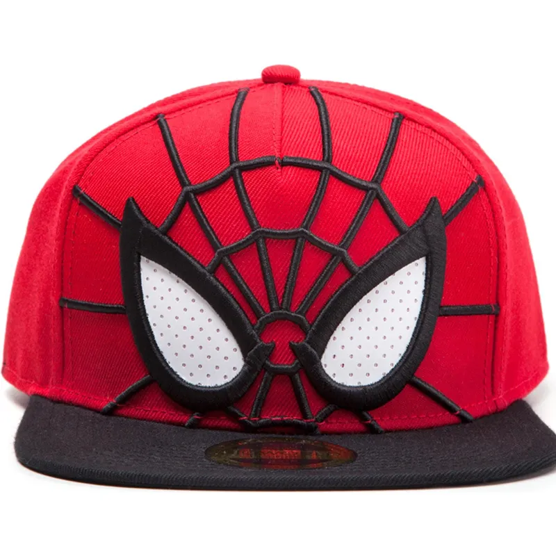 petten-plat-rood-snapback-3d-mesh-eyes-van-difuzed