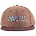 petten-plat-bruin-snapback-core-van-difuzed