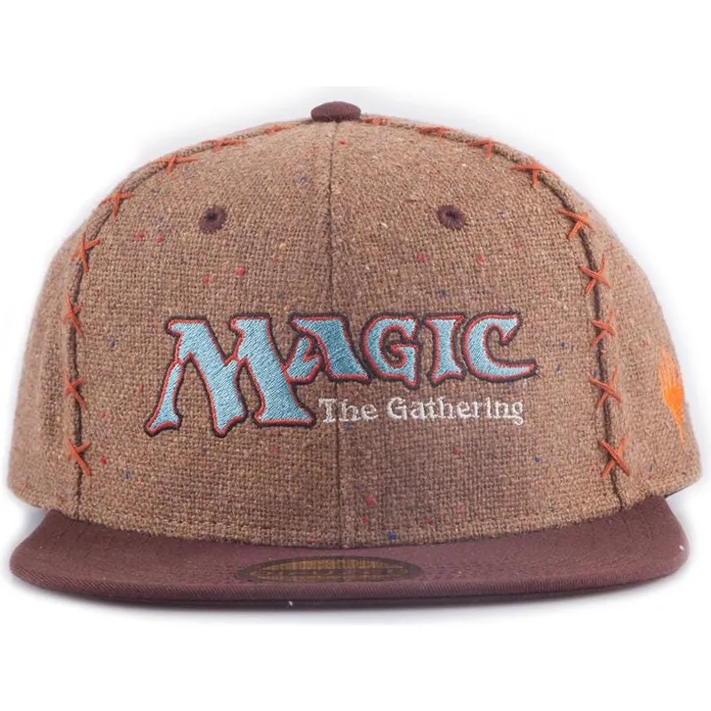 petten-plat-bruin-snapback-core-van-difuzed