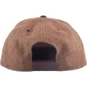 petten-plat-bruin-snapback-core-van-difuzed