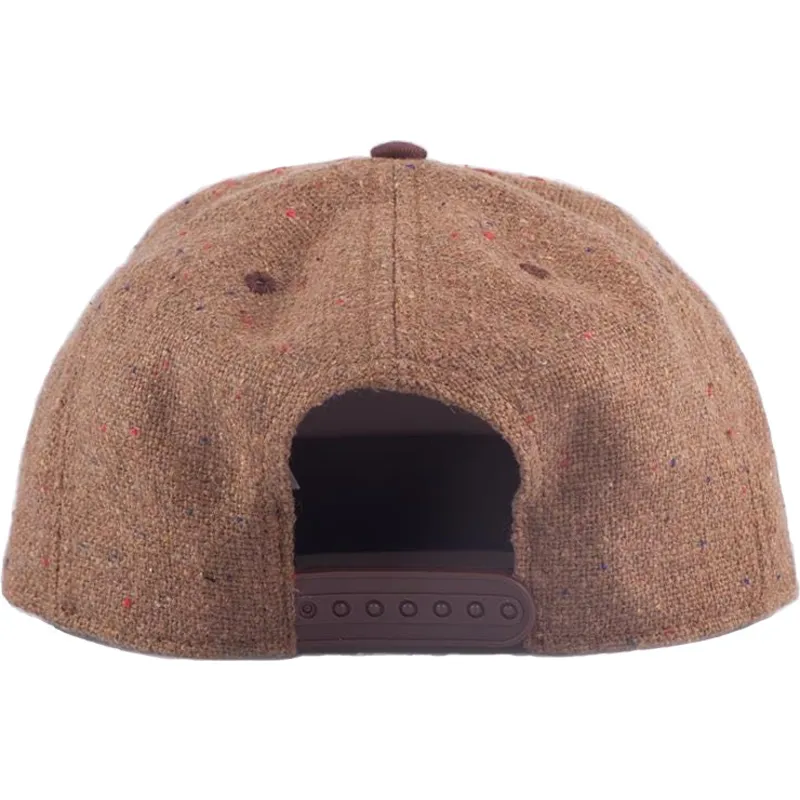 petten-plat-bruin-snapback-core-van-difuzed