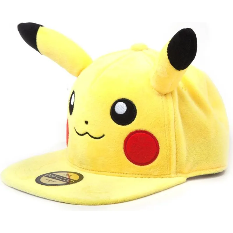 petten-plat-geel-snapback-plush-van-difuzed