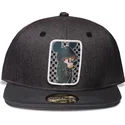 petten-plat-zwart-snapback-hooded-kingdom-hearts-van-difuzed