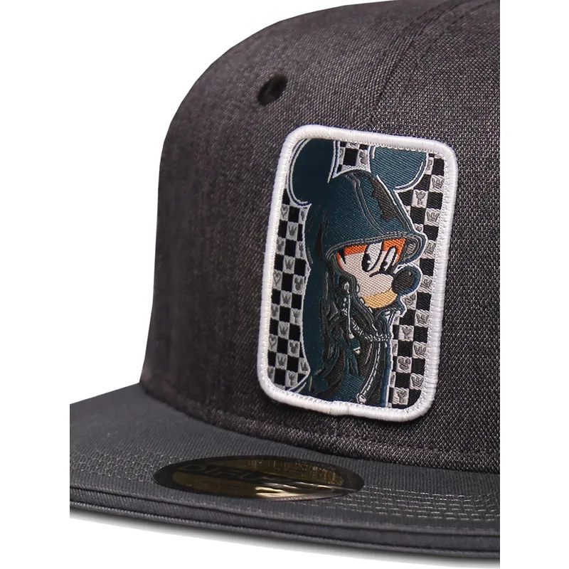petten-plat-zwart-snapback-hooded-kingdom-hearts-van-difuzed petten-plat-zwart-snapback-hooded-kingdom-hearts-van-difuzed