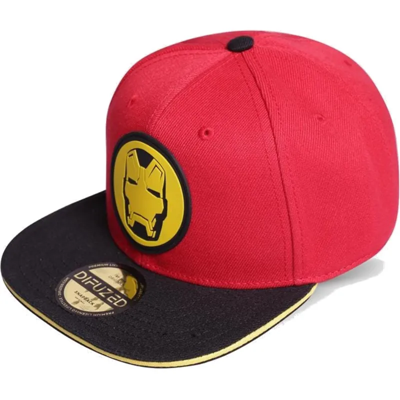 petten-plat-rood-snapback-voor-kinderen-van-difuzed