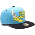 petten-plat-blauw-snapback-banana-van-difuzed