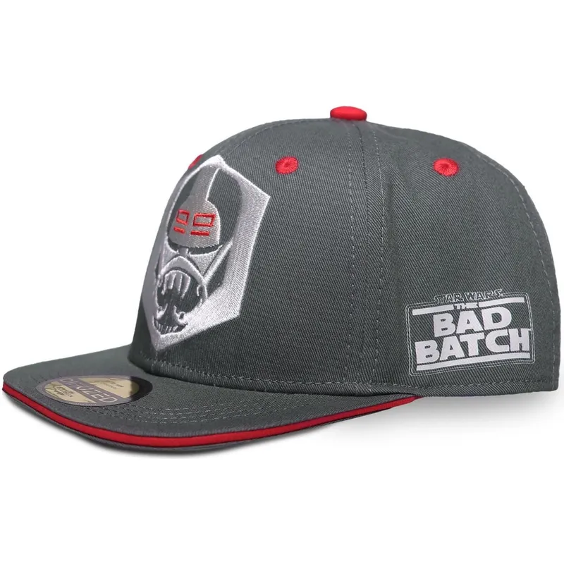 petten-plat-grijs-snapback-voor-kinderen-the-bad-batch-van-difuzed