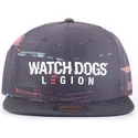 petten-plat-zwart-snapback-glitch-legion-van-difuzed