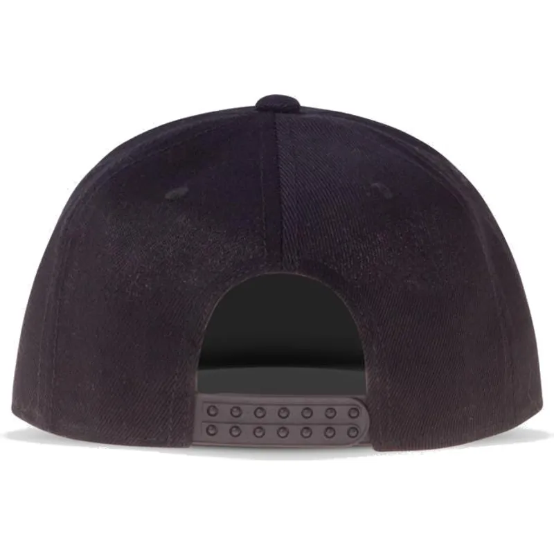 petten-plat-zwart-snapback-the-mandalorian-silhouette-van-difuzed