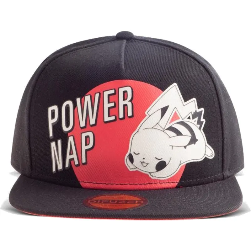 petten-plat-zwart-snapback-power-nap-van-difuzed petten-plat-zwart-snapback-power-nap-van-difuzed