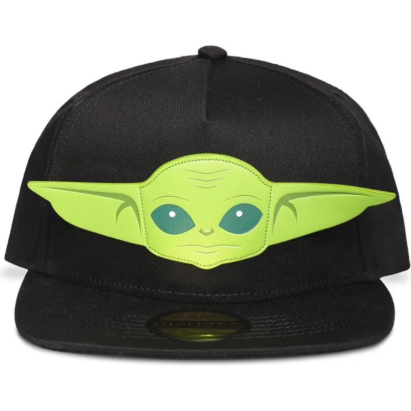 petten-plat-zwart-snapback-baby-yoda-the-mandalorian-van-difuzed petten-plat-zwart-snapback-baby-yoda-the-mandalorian-van-difuzed