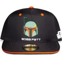 petten-plat-zwart-snapback-voor-kinderen-bounty-hunter-the-mandalorian-van-difuzed