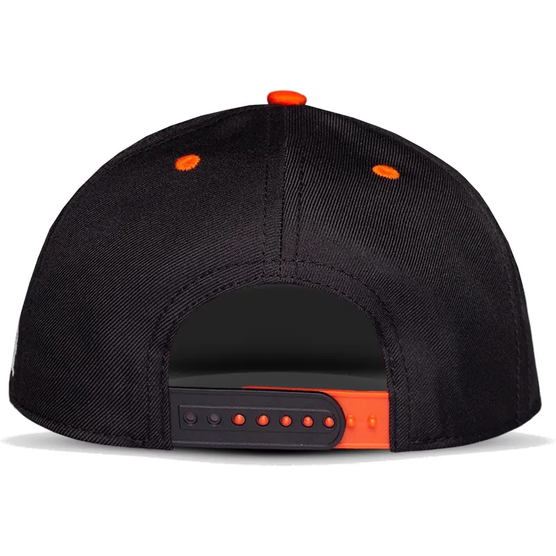 petten-plat-zwart-snapback-voor-kinderen-bounty-hunter-the-mandalorian-van-difuzed
