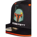 petten-plat-zwart-snapback-voor-kinderen-bounty-hunter-the-mandalorian-van-difuzed