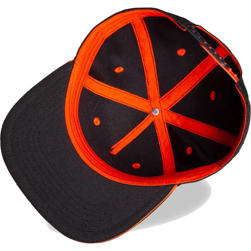 petten-plat-zwart-snapback-voor-kinderen-bounty-hunter-the-mandalorian-van-difuzed