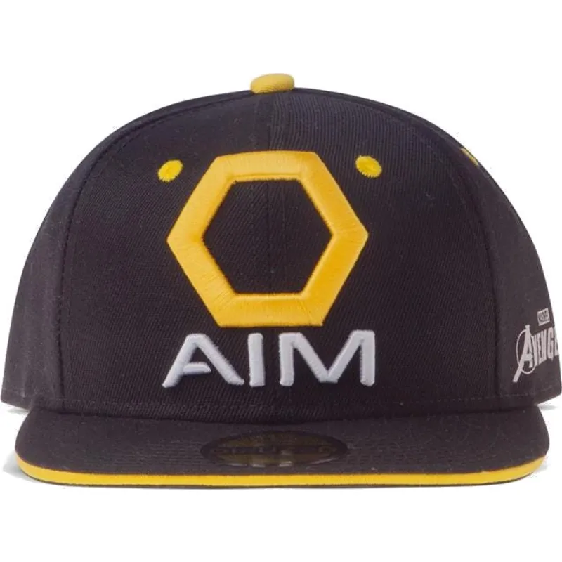 petten-plat-zwart-snapback-aim-avengers-van-difuzed petten-plat-zwart-snapback-aim-avengers-van-difuzed