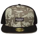 petten-plat-groen-snapback-forbidden-west-van-difuzed