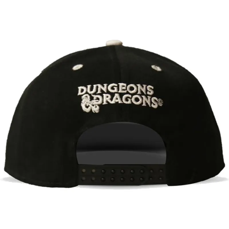 petten-plat-zwart-snapback-critical-hit-dice-van-difuzed