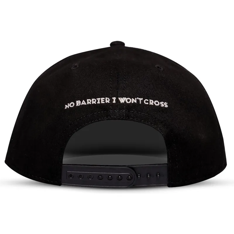 petten-plat-zwart-snapback-forbidden-west-van-difuzed