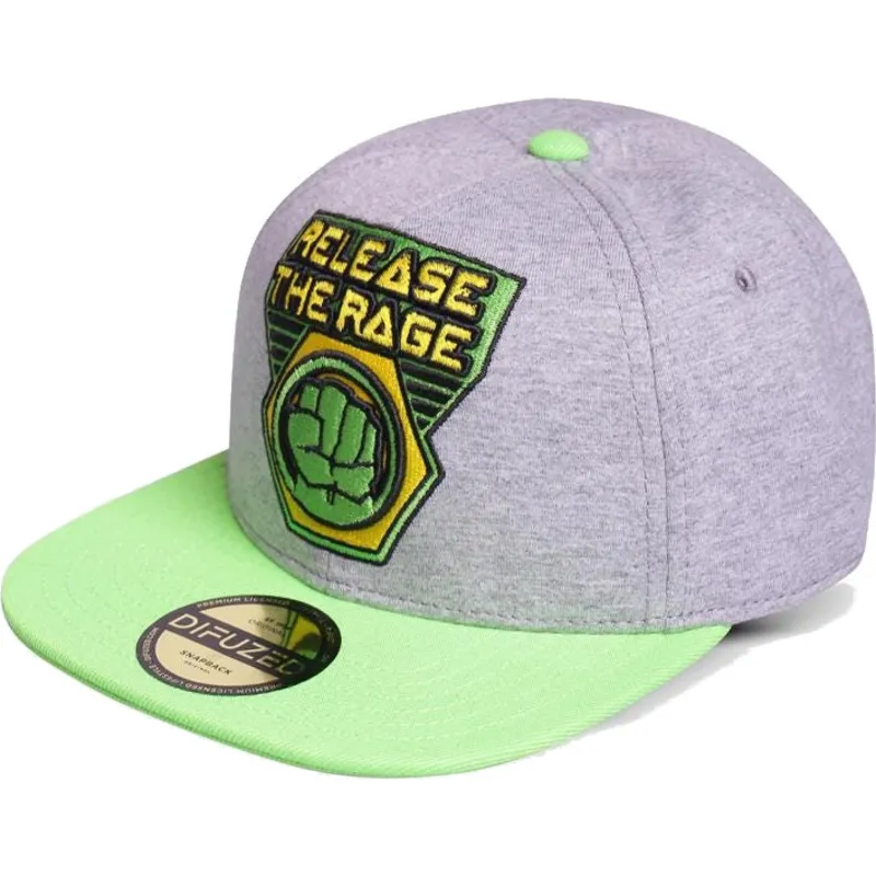 petten-plat-grijs-snapback-voor-kinderen-release-the-rage-van-difuzed