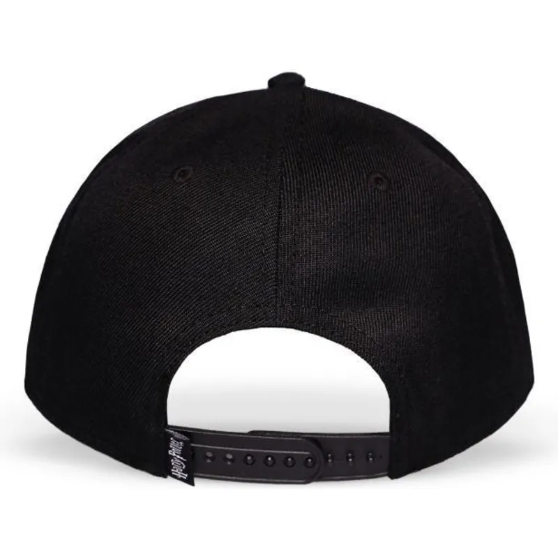 petten-gebogen-zwart-snapback-wizards-unite-van-difuzed