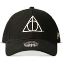 petten-gebogen-zwart-snapback-van-la-muerte-harry-potter-van-difuzed