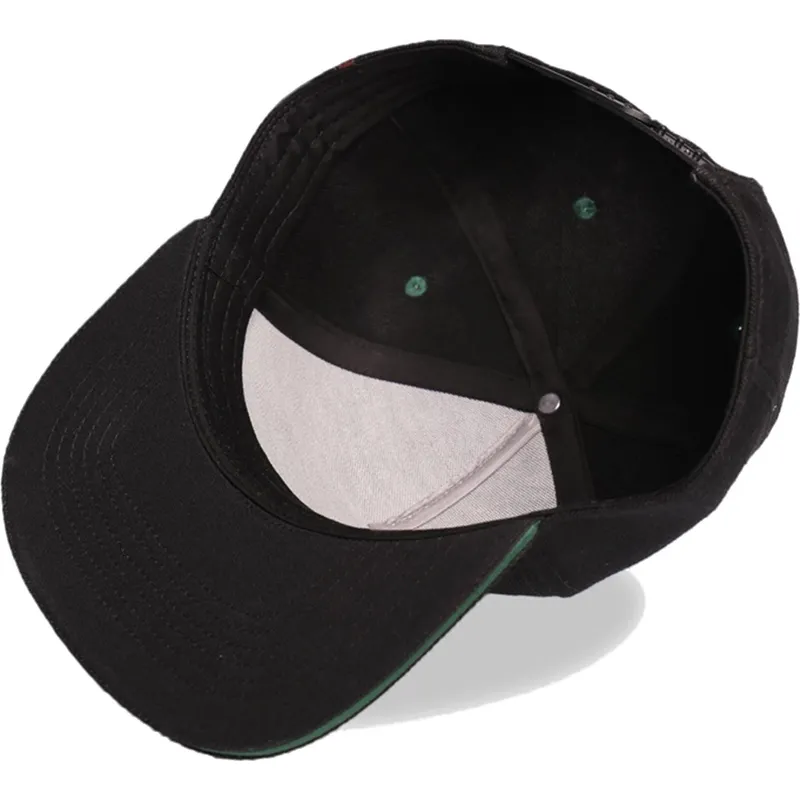 petten-plat-zwart-snapback-zombie-what-if-van-difuzed