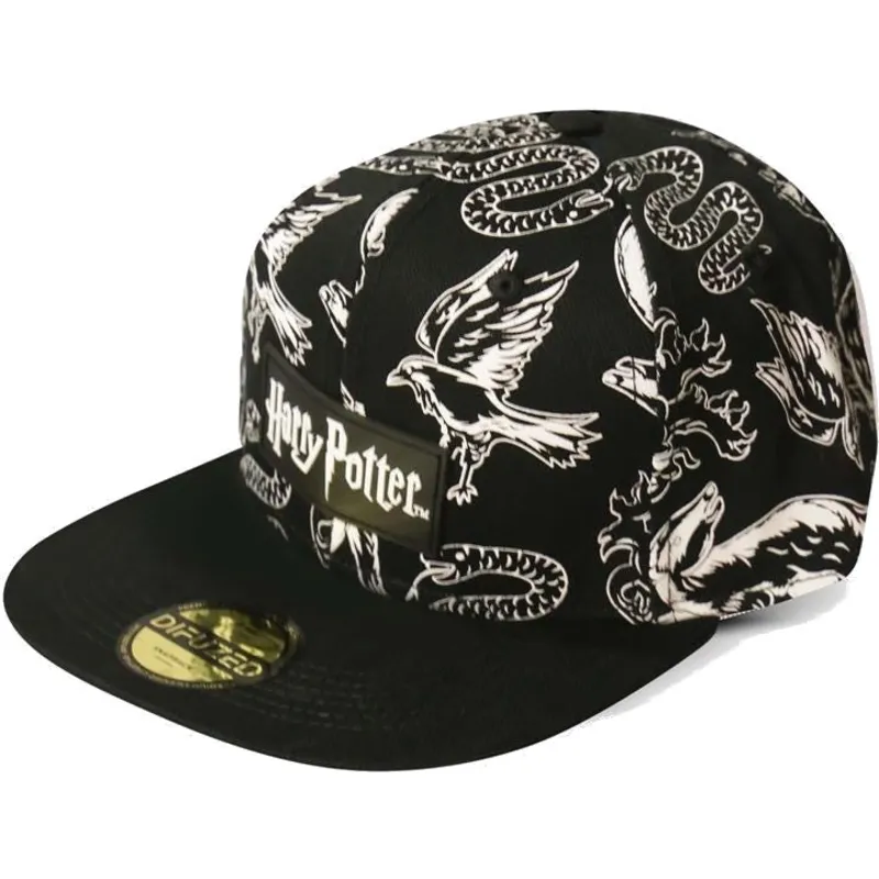 petten-plat-zwart-snapback-3d-embroidery-van-difuzed