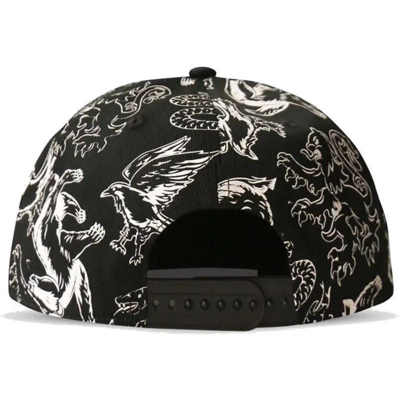 petten-plat-zwart-snapback-3d-embroidery-van-difuzed