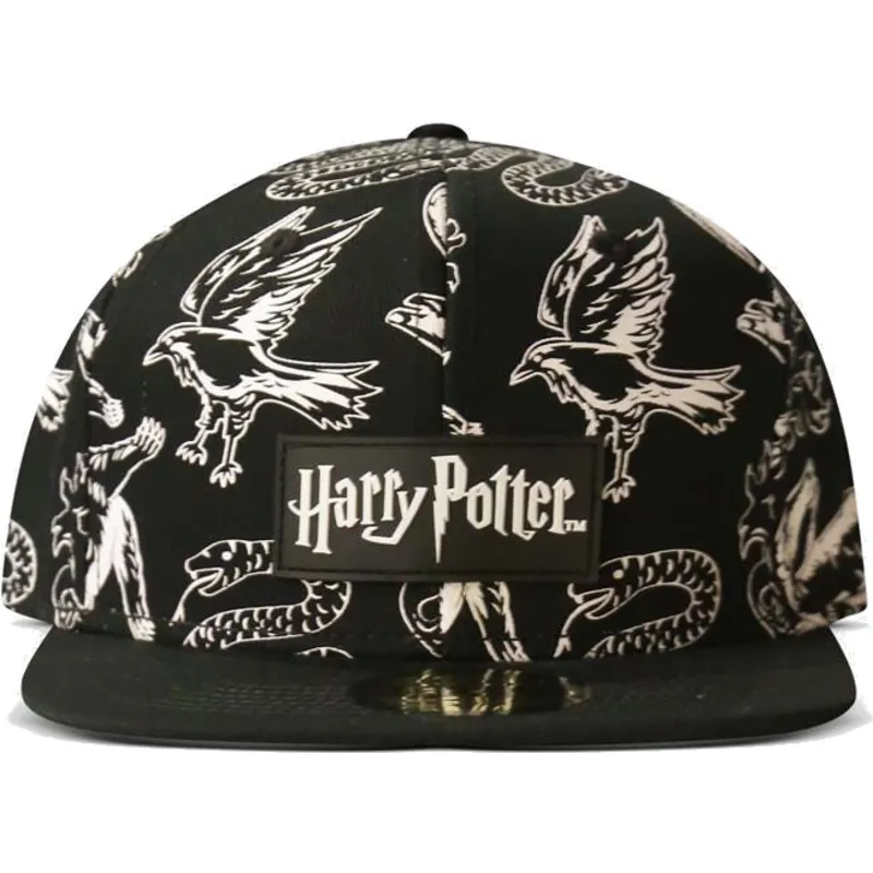 petten-plat-zwart-snapback-3d-embroidery-van-difuzed