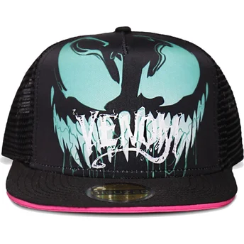 petten-plat-zwart-snapback-voor-kinderen-trucker-van-difuzed