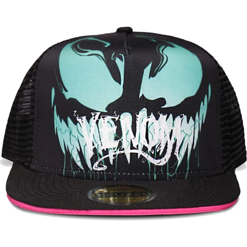 petten-plat-zwart-snapback-voor-kinderen-trucker-van-difuzed