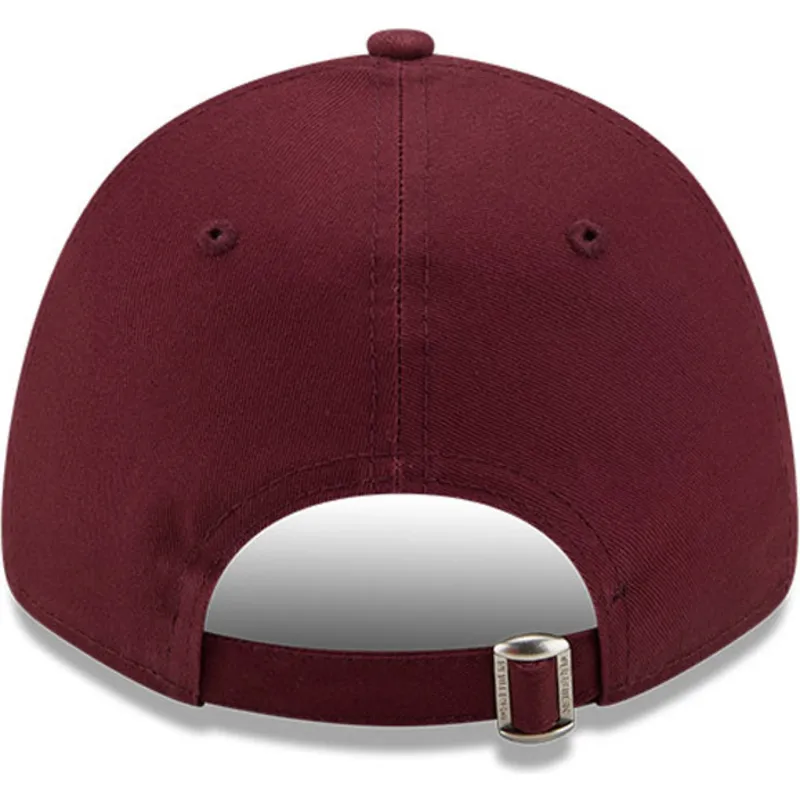 petten-gebogen-rood-verstelbaar-9forty-league-essential-van-new-york-yankees-mlb-van-new-era