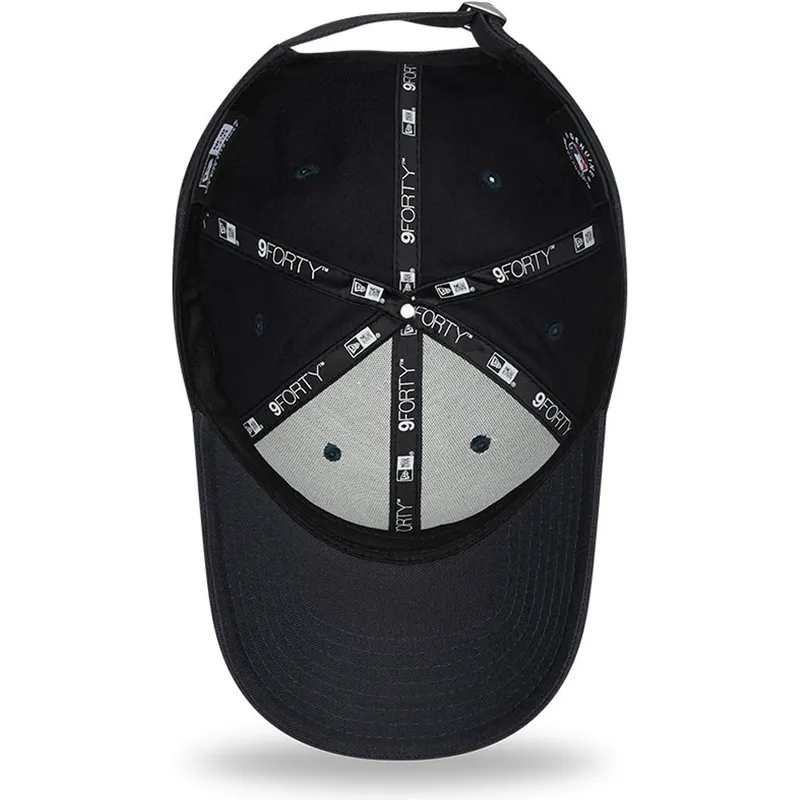 petten-gebogen-marineblauw-verstelbaar-9forty-league-essential-van-new-york-yankees-mlb-van-new-era