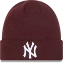 mutsen-rood-cuff-beanie-league-essential-van-new-york-yankees-mlb-van-new-era