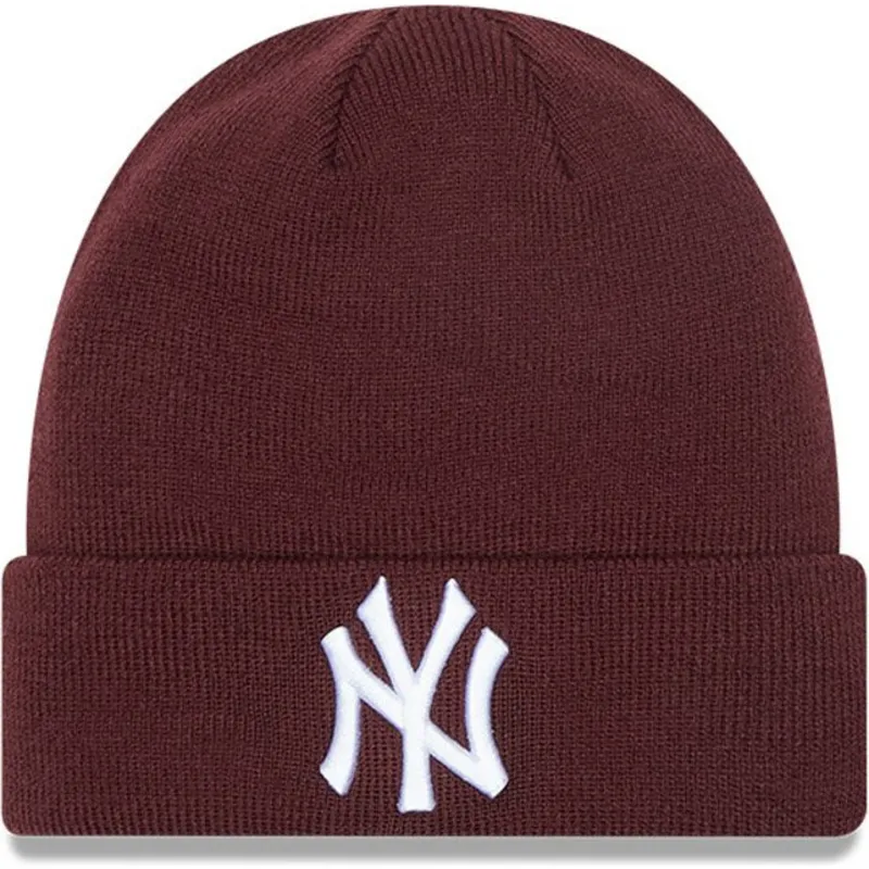 mutsen-rood-cuff-beanie-league-essential-van-new-york-yankees-mlb-van-new-era