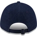 petten-gebogen-marineblauw-verstelbaar-9forty-denim-van-new-york-yankees-mlb-van-new-era