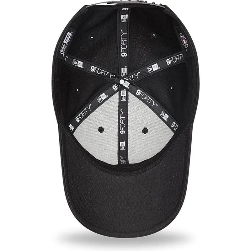 petten-gebogen-zwart-snapback-9forty-mono-team-colour-van-boston-red-sox-mlb-van-new-era