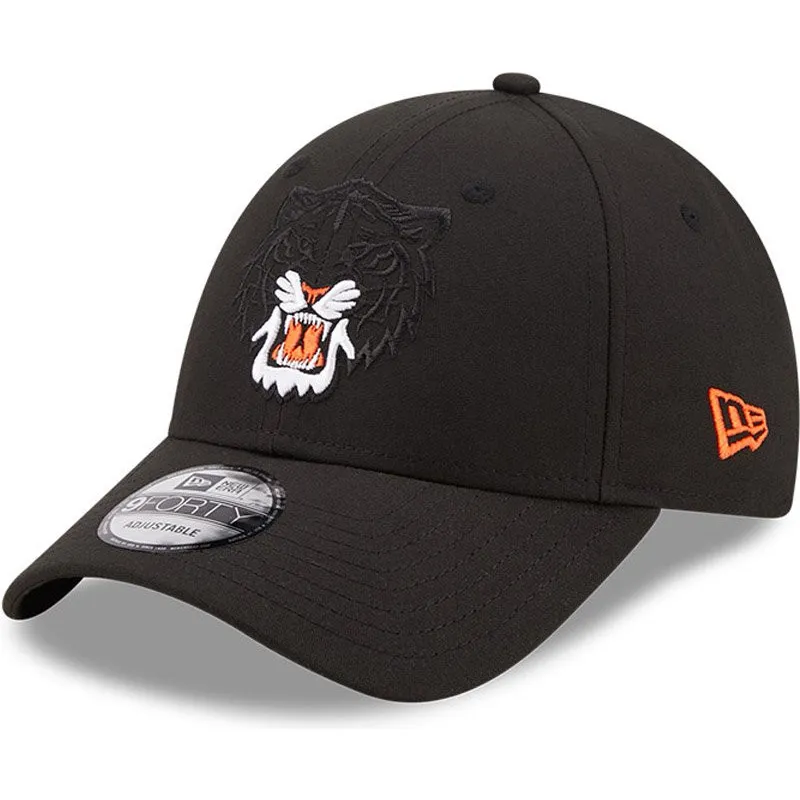petten-gebogen-zwart-snapback-9forty-elemental-van-detroit-tigers-mlb-van-new-era